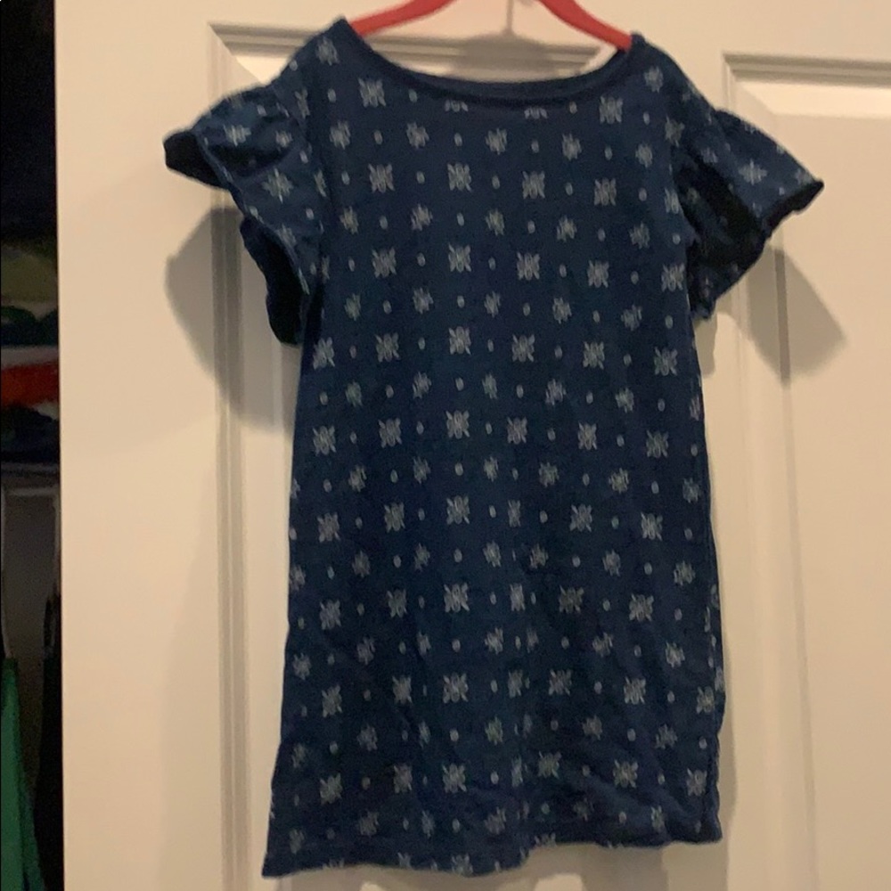 Handkerchief T-shirt Dress with Ruffle Sleeves❤️ - Picture 1 of 2